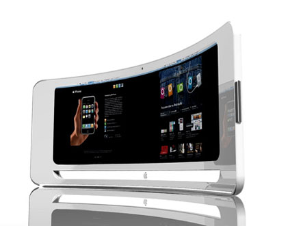 curved imac iview