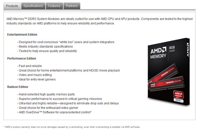 AMD_Memory_Specs