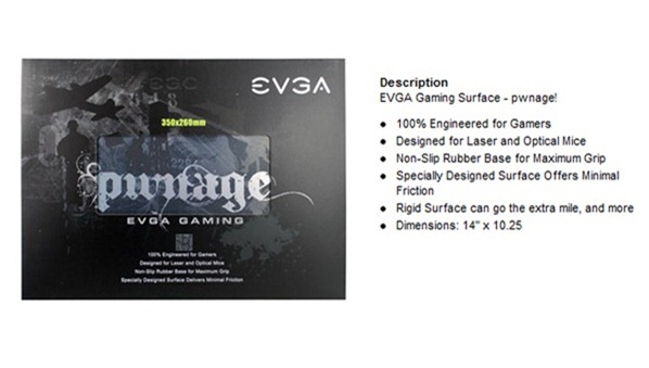 EVGA Gaming Surface _Info