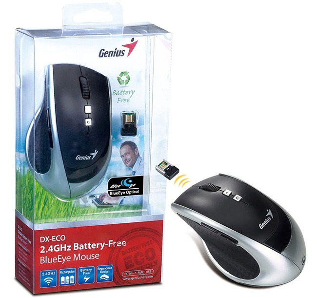 Genius DX Eco Battery-Free Wireless Mouse