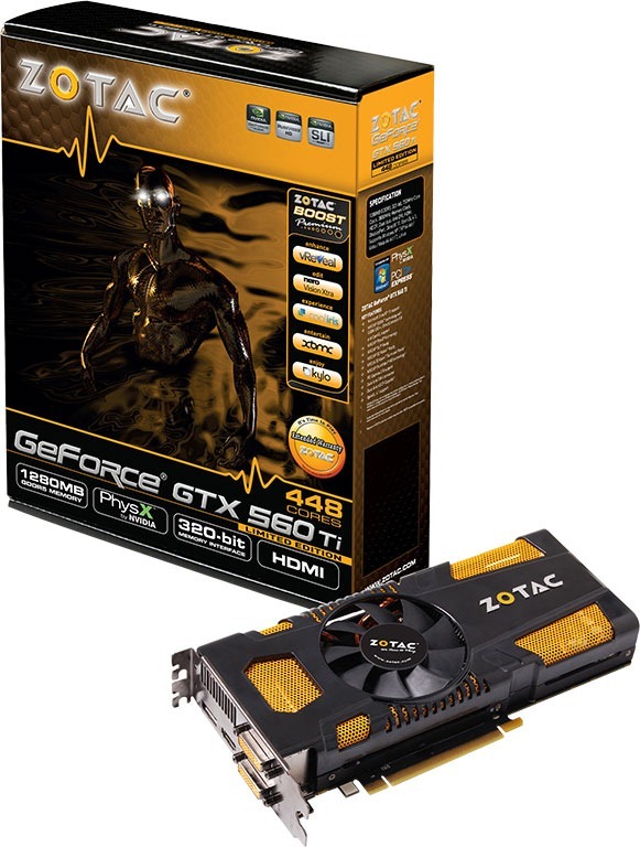 ZOTAC GeForce GTX 560 Ti 448 cores Limited Edition-2