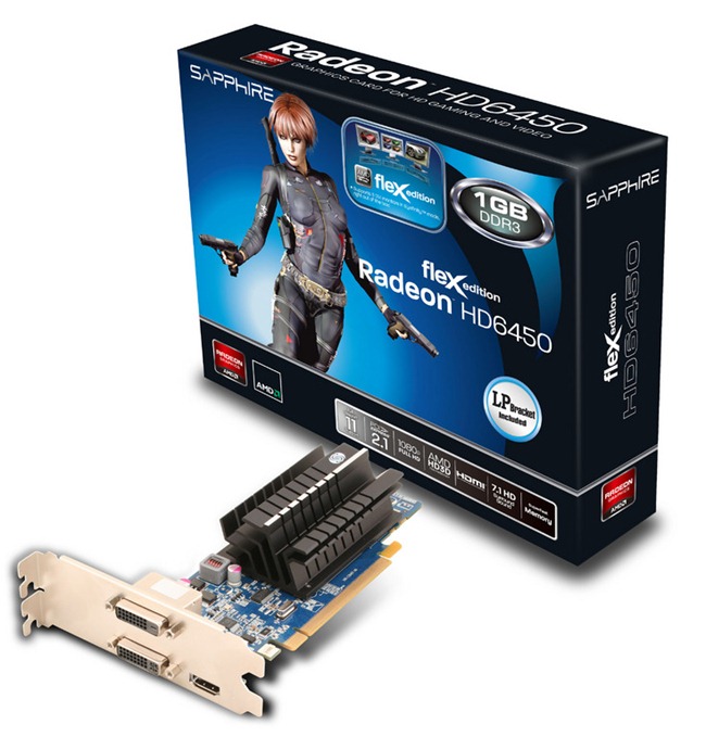 Sapphire Radeon HD 6450 FleX -3