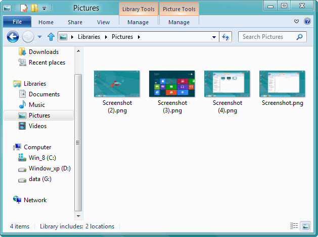 การจับภาพ (Screenshot) แบบใหม่ของ Windows 8 - Notebookspec
