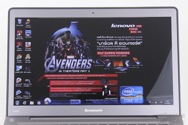 Lenovo IdeaPad U400 Review 18