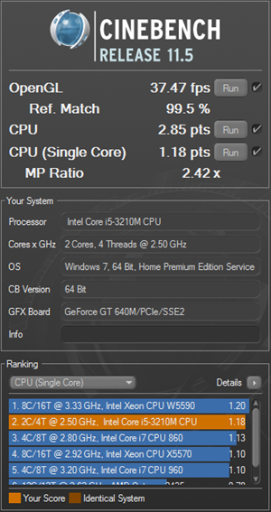 Cinebench R11.5 640M