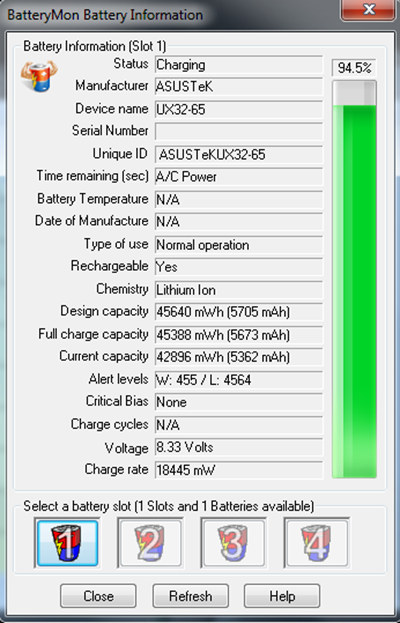 Battery Information