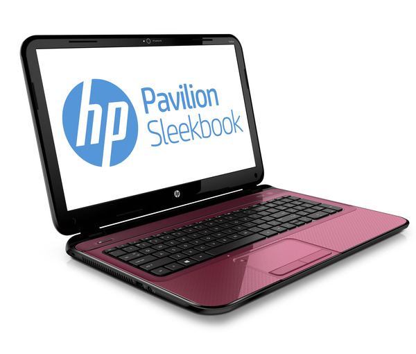 HP Pavilion Sleekbook 15 Red right facing