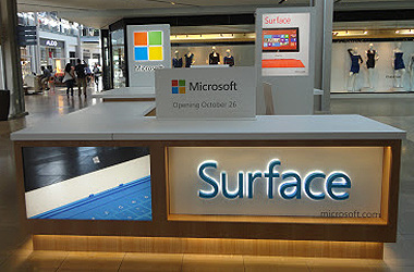 Surface kiosk