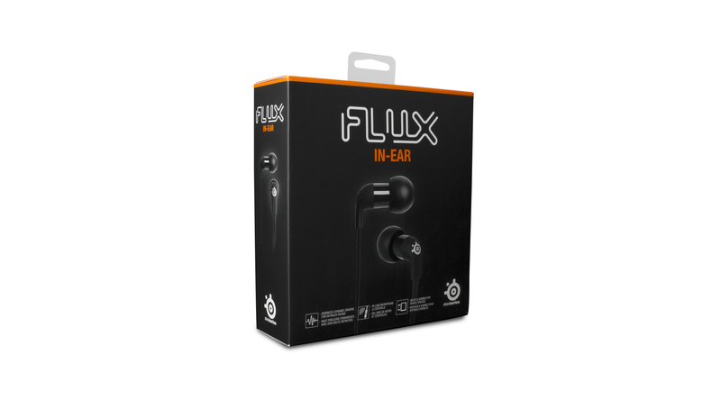 n4g steelseries flux in ear retail box image