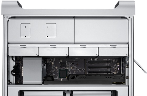 mac pro 2010 side top half