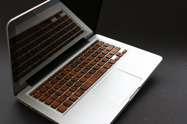 Wooden Keyboard MacBook 2