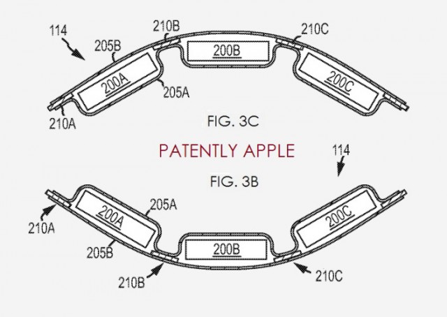 flexible battery pack patent apple