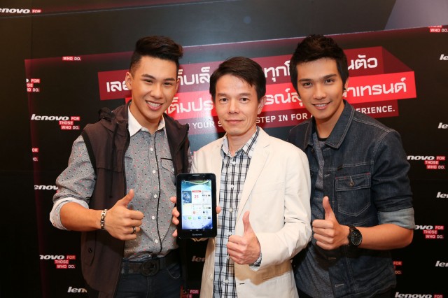 Celebrity guests at Lenovo Tablet Launch 2