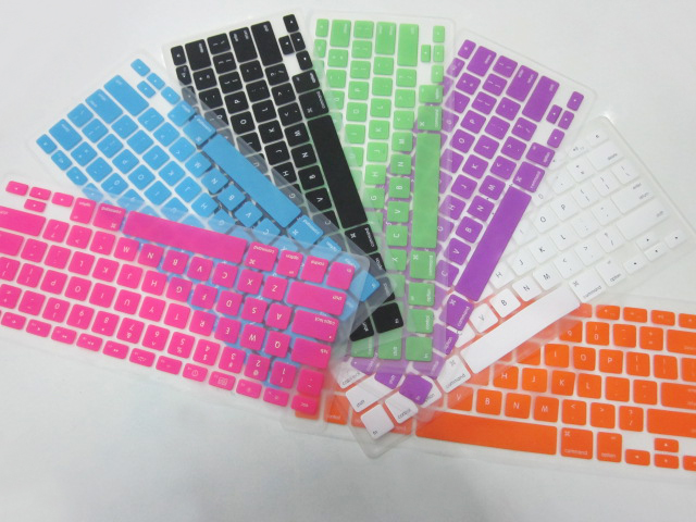 Silicone Keyboard Cover Skin for New MacBook 13 Different Colors Available