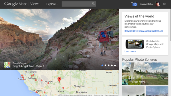 google maps views