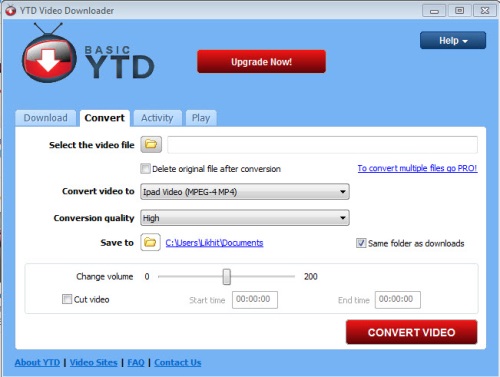 Ytd Youtube Video Downloader กับฟีเจอร์ แปลงไฟล์ จาก Video เป็น Mp3 -  Notebookspec