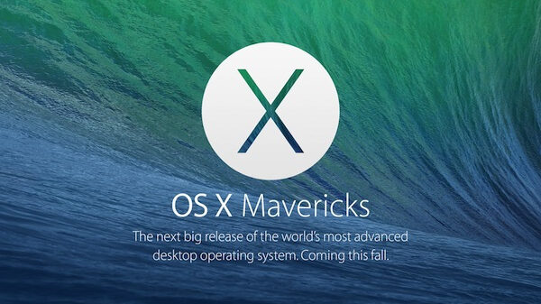 mac os x mavericks apple 1