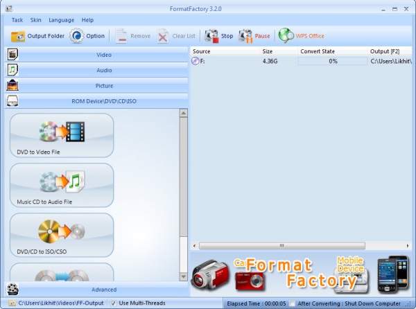 แปลงไฟล์ Iso และ Dvd เป็น Video ด้วย Format Factory - Notebookspec