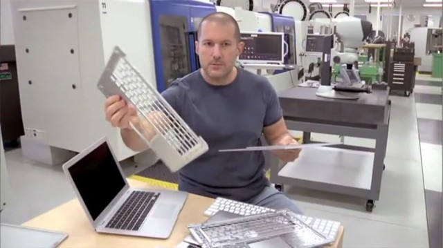 Jony Ive unibody MacBook Pro