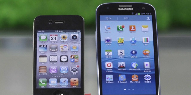 samsung & apple