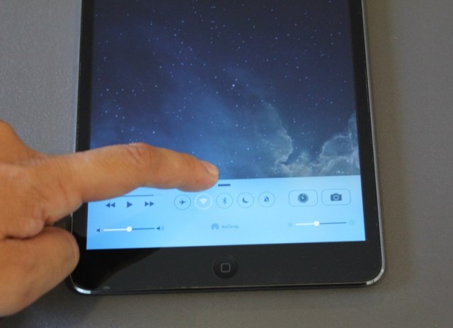 iPad Lock screen 2