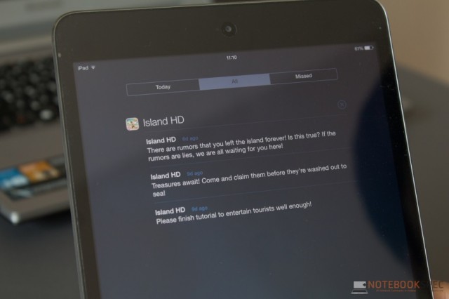 iPad Notification 3