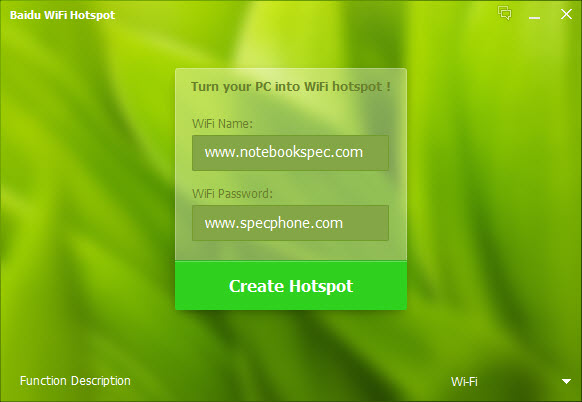 use baidu wifi hotspot no internet