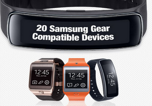 Gear 2 and Gear Fit compatible 300