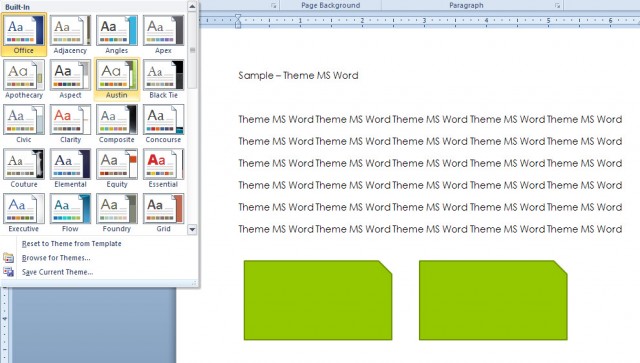 MS Word Theme-3