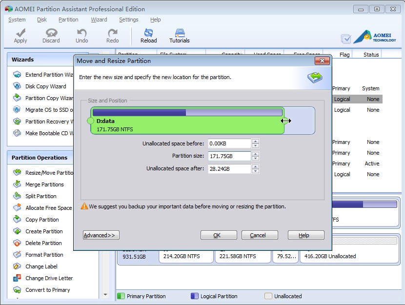 AOMEI Partition Assistant Pro 10.2.0 download the new version for windows