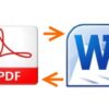 convert file pdf to word Image 1