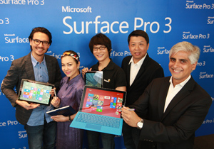 th Ekaraj Panjavinin and Surface Pro 3 th