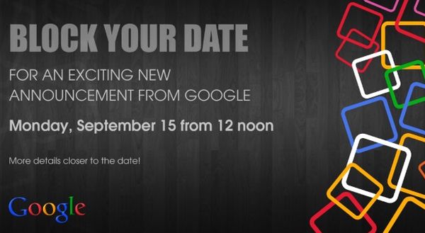 Google lines up September 15 press event in India 01 600