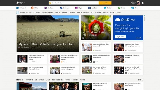 Microsoft fully revamps its MSN 02 600