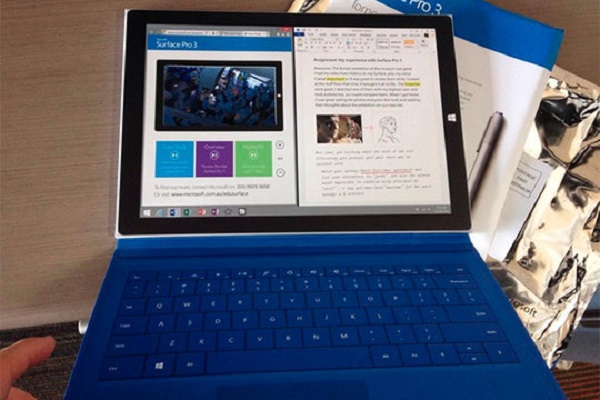Surface Pro 3 out of cardboard 600