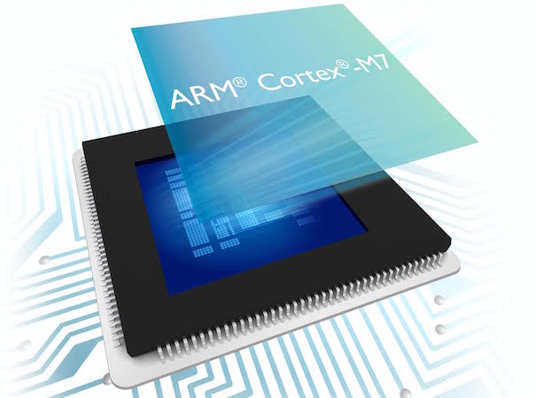 arm cortex m7 600