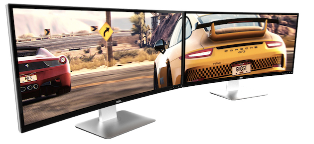 dell curved monitor 600