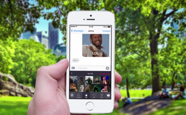 popkey ios 8 gif animated keyboard app 600