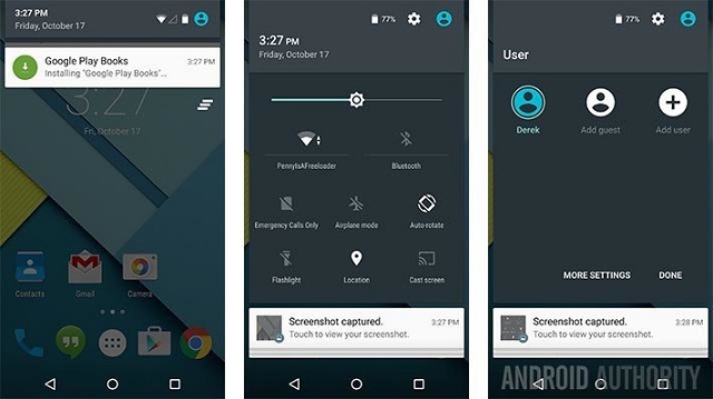 Android Lollipop screenshot 02 600