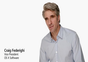 Craig Federighi Apple VP OS X Software 300