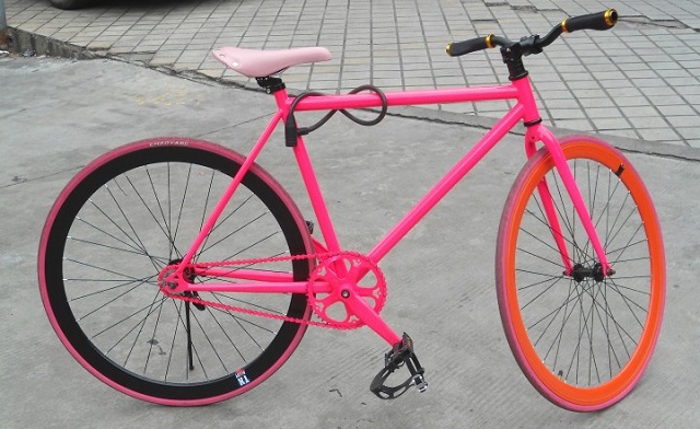 Fixed gear bicycle in China 600