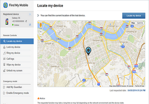 Samsung Find My Mobile flaw 300