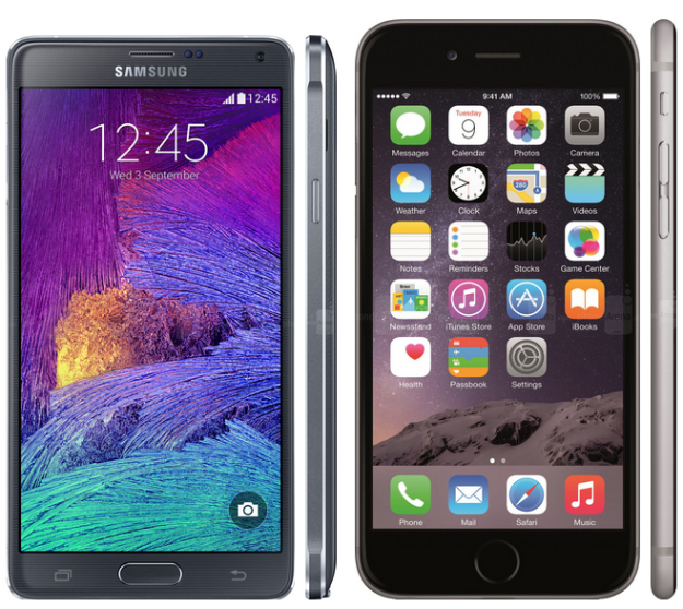 galaxy note 4 vs iphone 6 plus benchmarks 00 600