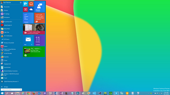 Start Menu Windows 10-2