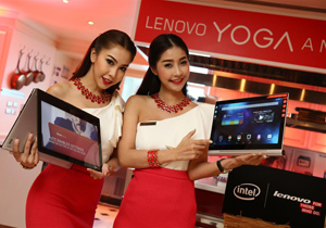 Lenovo YOGA notebook and tablet th