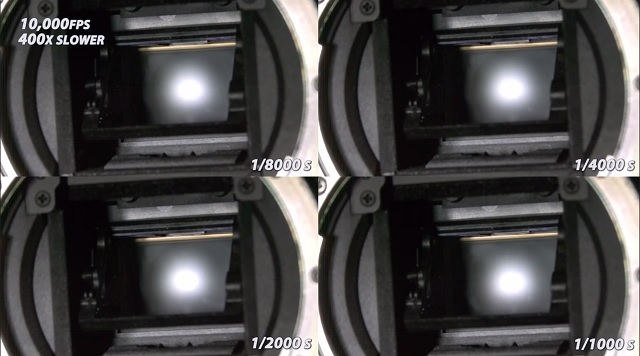 inside camera at 10,000 frames per second 600