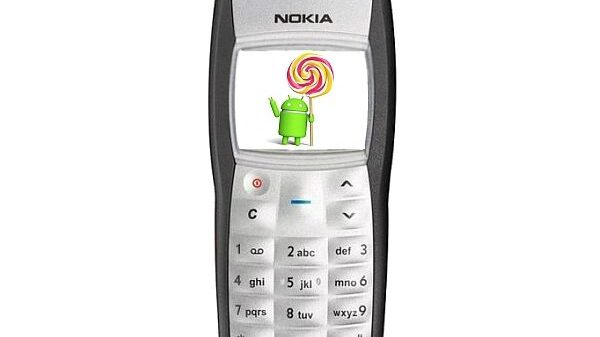 Nokia 1100 Android Lollipop 600