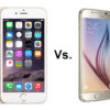 iPhone 6 vs Samsung Galaxy S6 image
