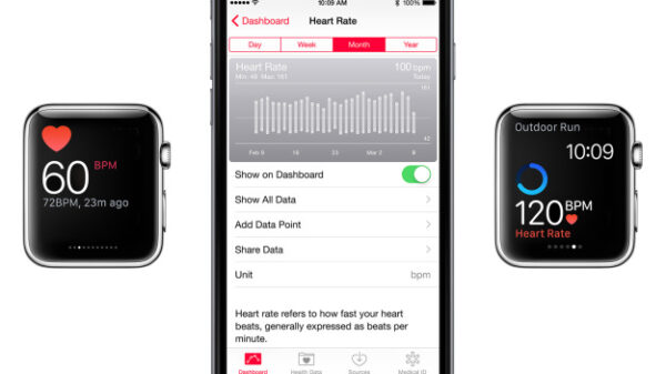 apple watch heart rate monitor health app