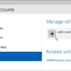 Create a Local Windows 10 Account 1